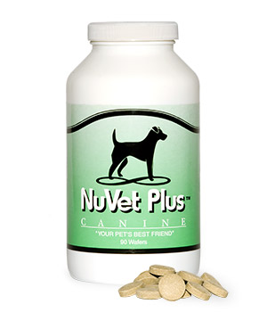 nuvet plus wafers dogs supplements canine